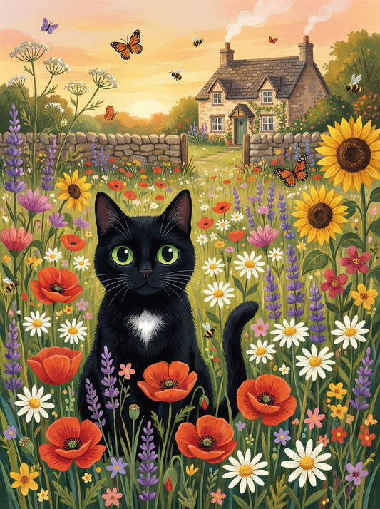Cottage Garden Black Cat (120 Colors)