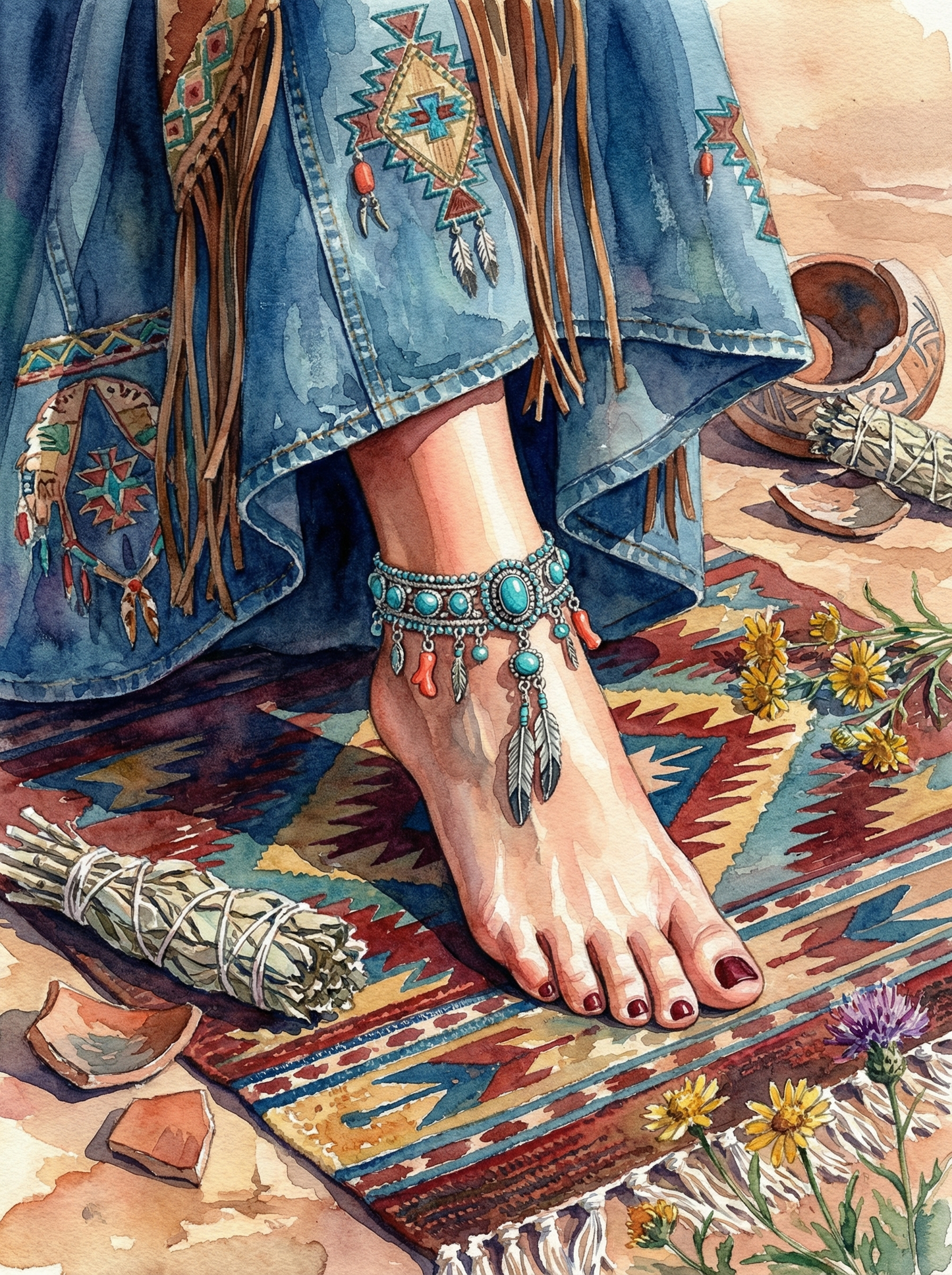 Desert Spirit Anklet (120 Colors)