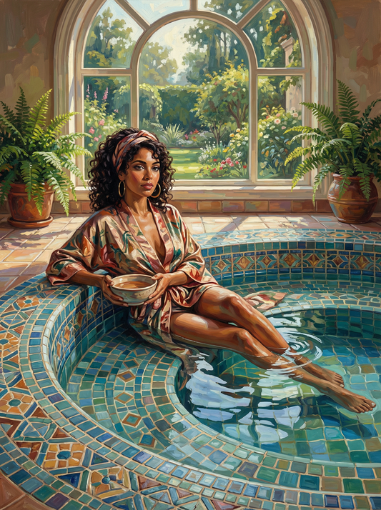 Garden Pool Retreat (120 Colors)