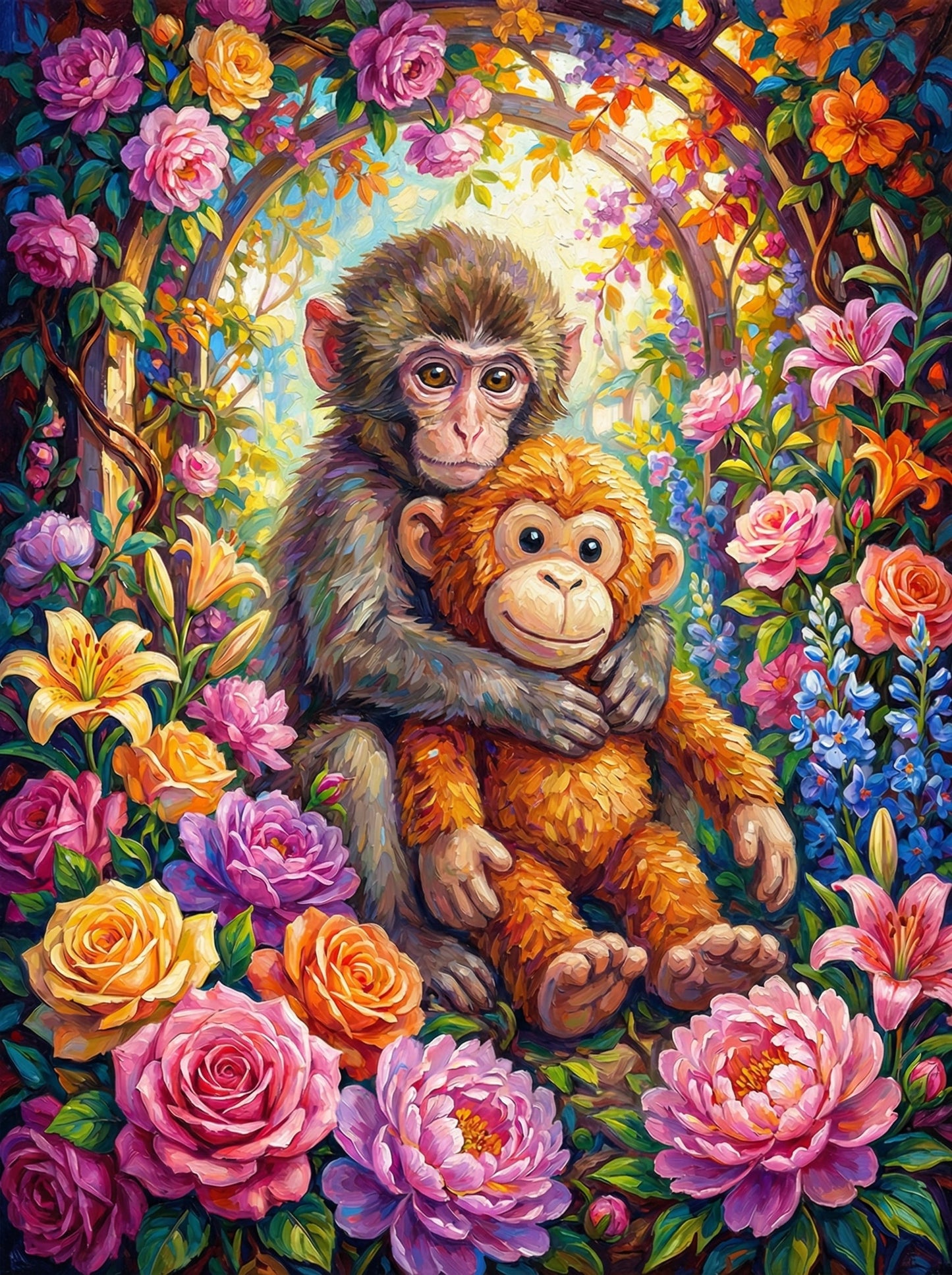 Punch’s Cozy Garden Embrace (80 Colors)