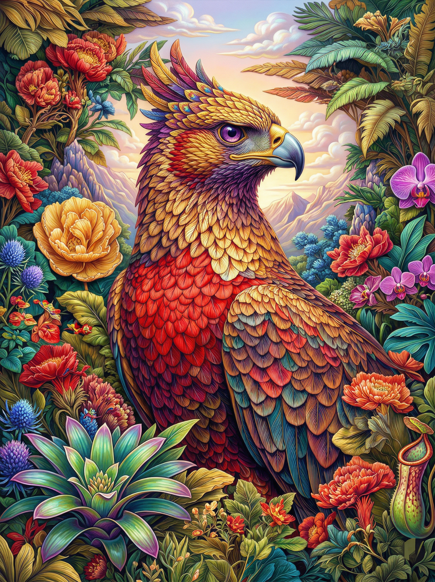 Golden Eagle Majesty (80 Colors)
