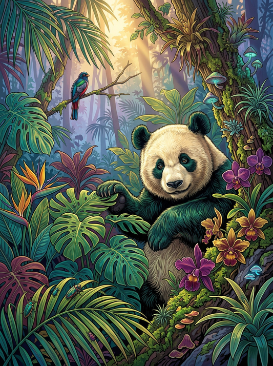 Emerald Jungle Panda (120 Colors)
