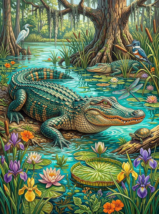 Mystic Swamp Alligator (80 Colors)