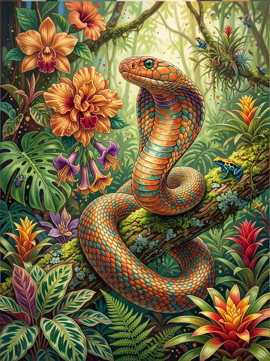 Jungle Orchid Snake (120 Colors)