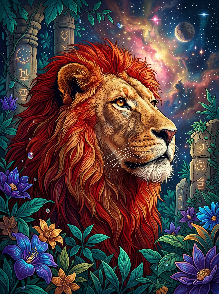Celestial Temple Lion (120 Colors)