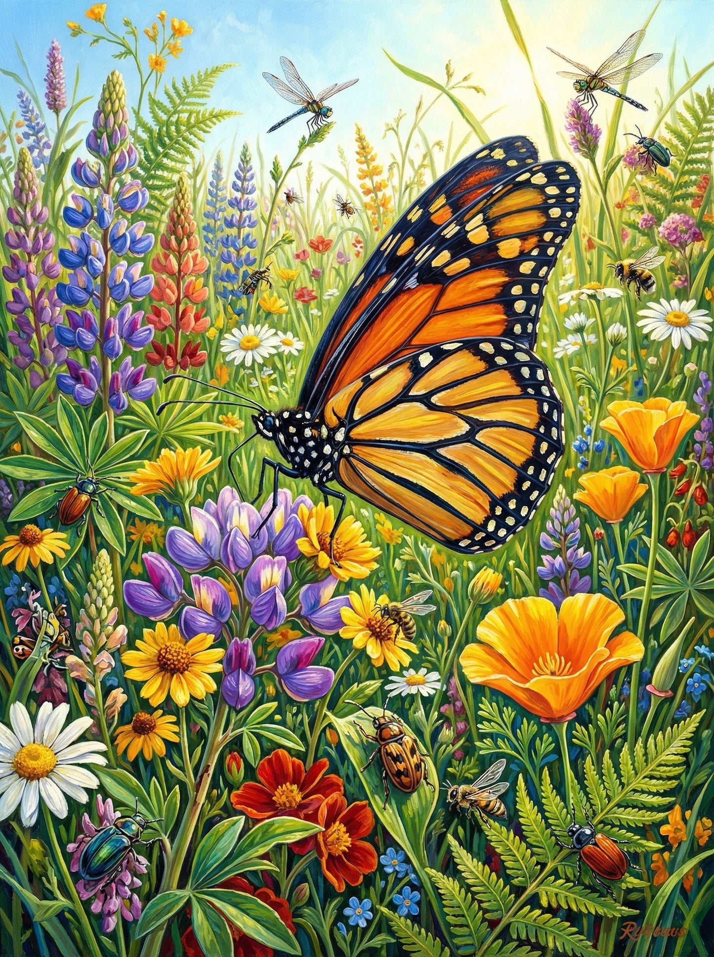 Monarch Meadow Harmony (80 Colors)