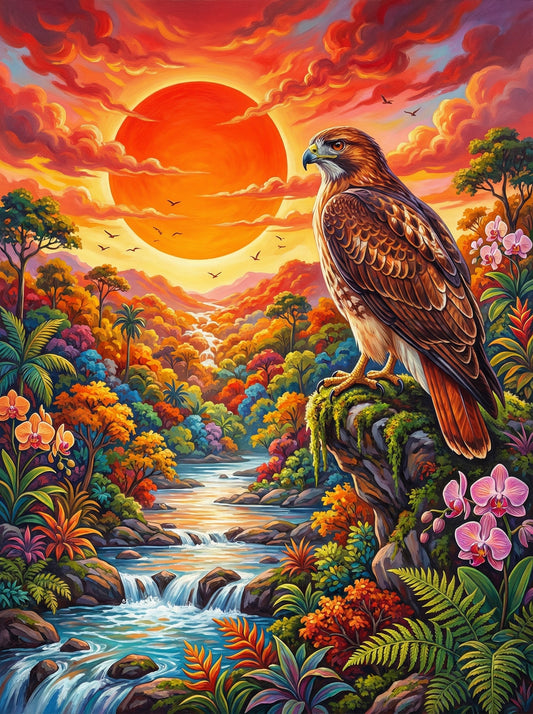 Crimson Sun Sentinel (80 Colors)