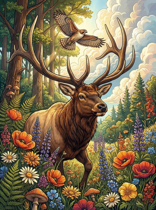 Meadow Crown Elk (120 Colors)