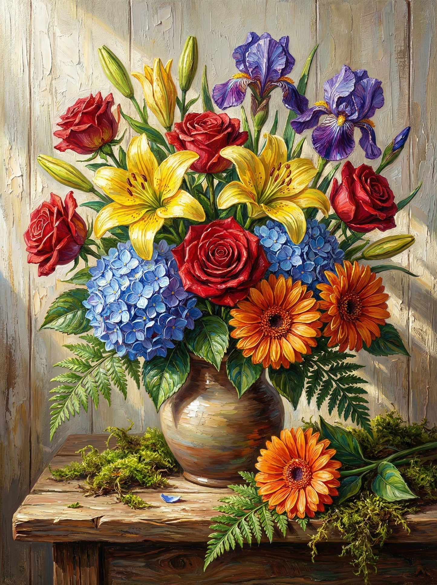 Sunlit Garden Bouquet (80 Colors)