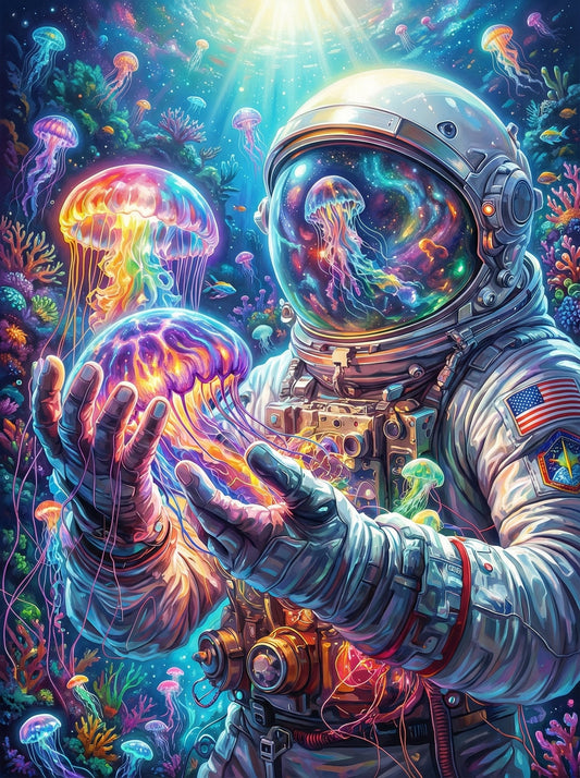 Cosmic Jellyfish Explorer (120 Colors)