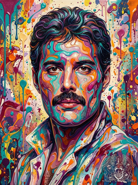 Chromatic Freddie Portrait (120 Colors)