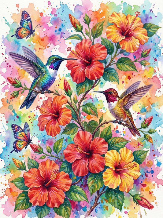 Hummingbird Tropical Nectar Harmony (120 Colors)