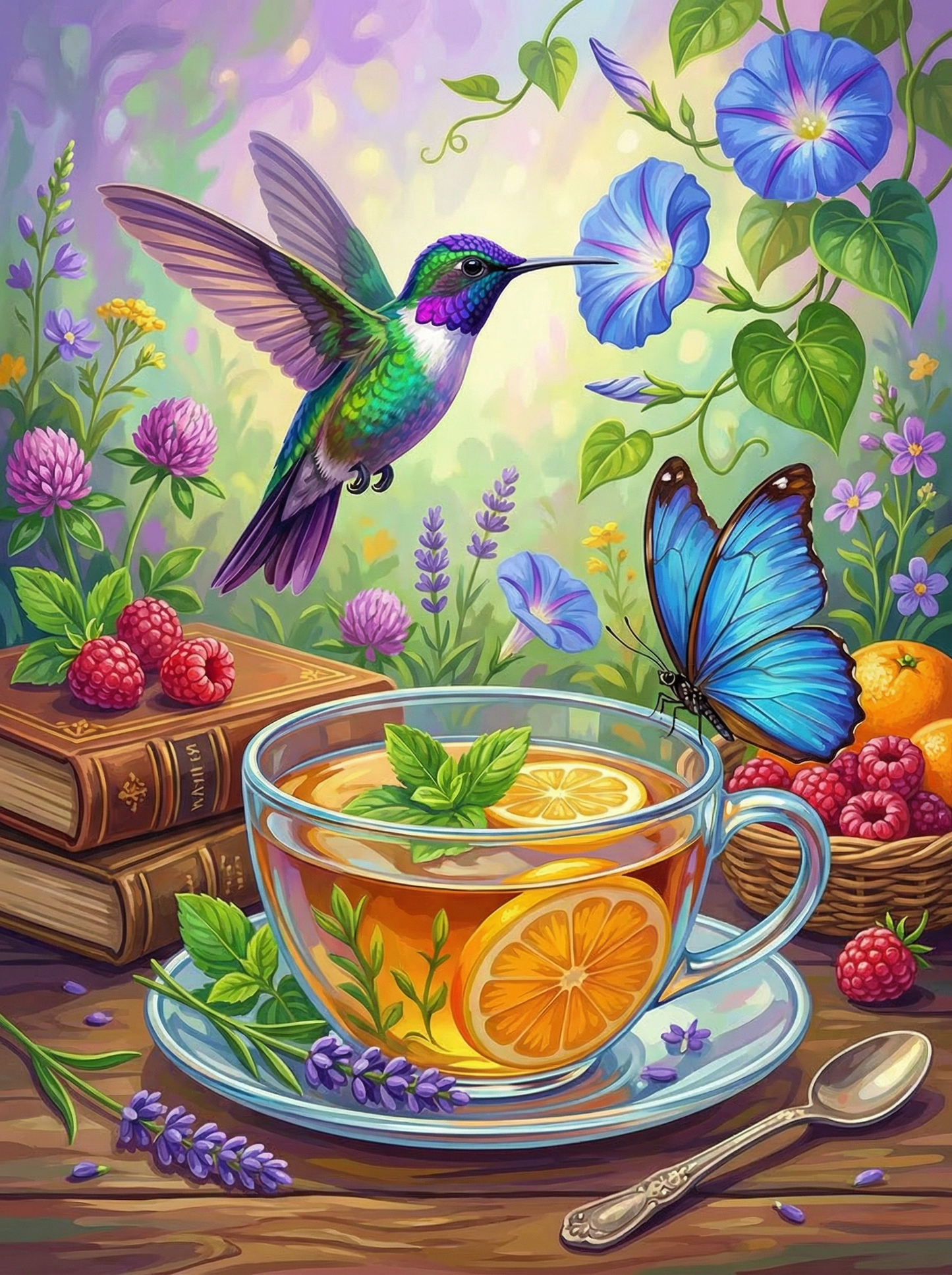 Hummingbird Tea Reverie (80 Colors)