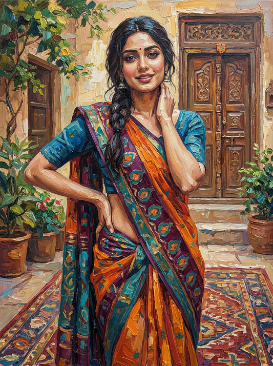 Indian Woman Heritage (80 Colors)