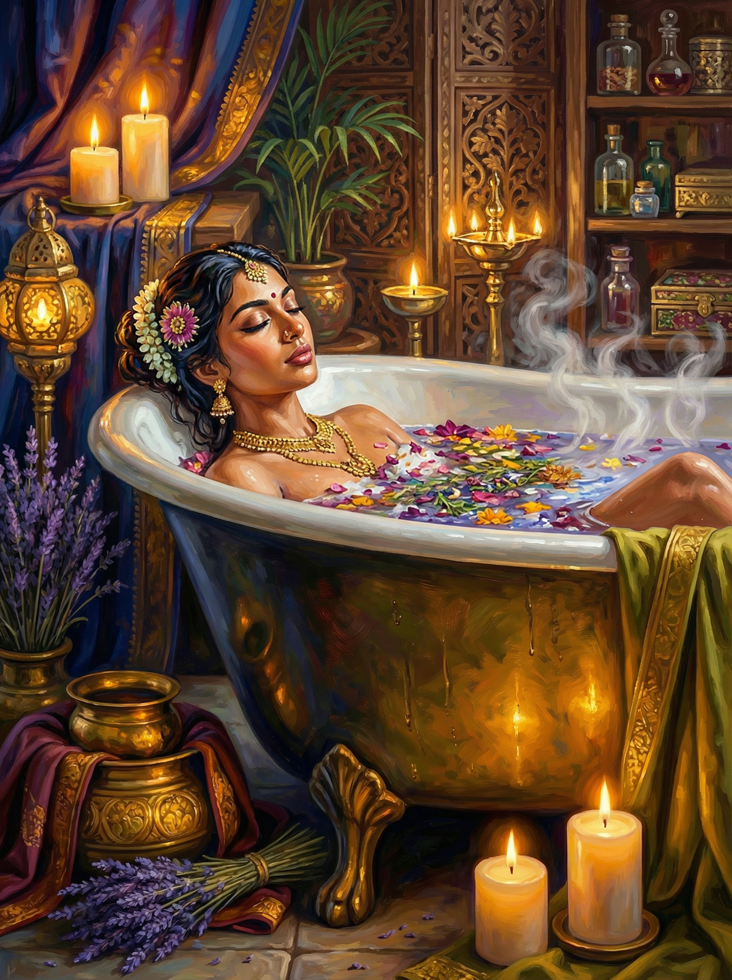 Luxury Flower Bath (80 Colors)