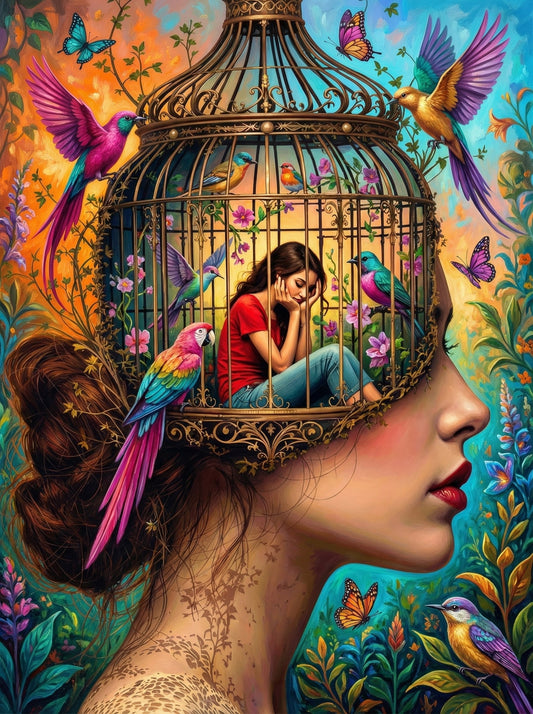 Mind In Birdcage (120 Colors)