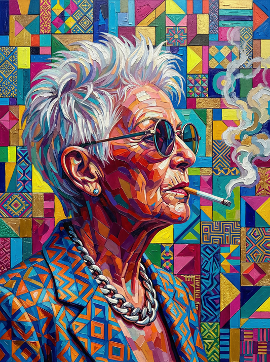 Modern Elder Portrait (120 Colors)