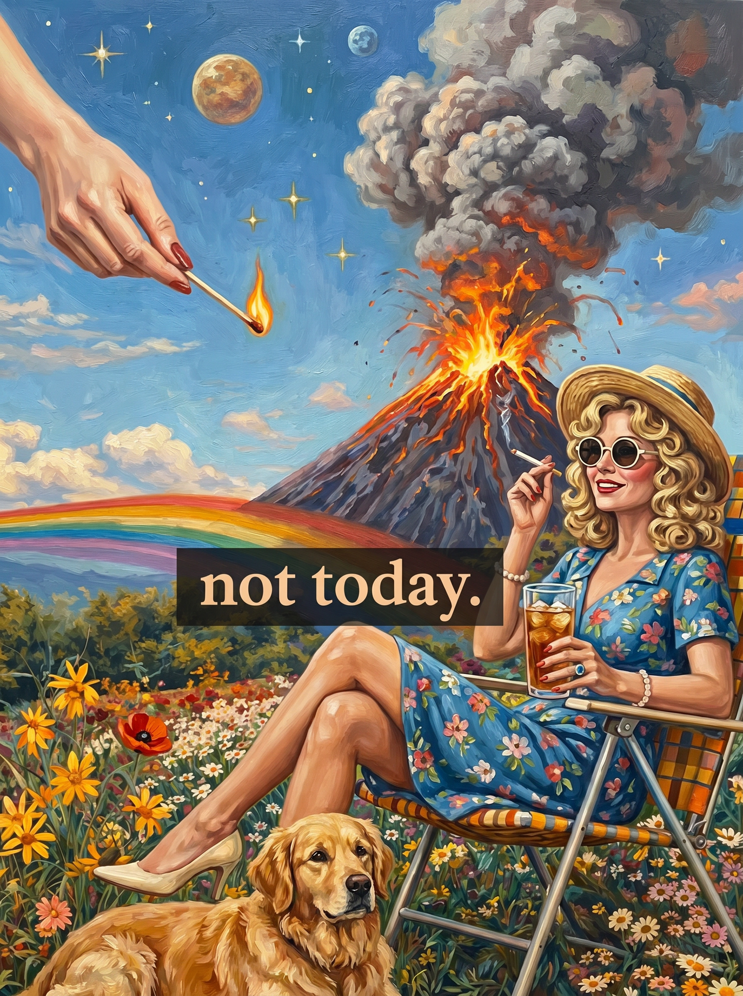 Yeah, Not Today. (80 Colors)