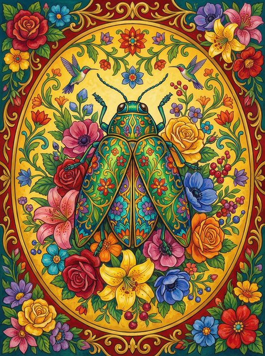 Ornate Beetle Garden (80 Colors)