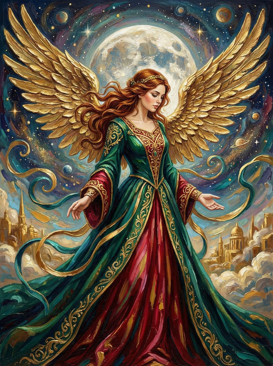 Ornate Celestial Angel Goddess (120 Colors)