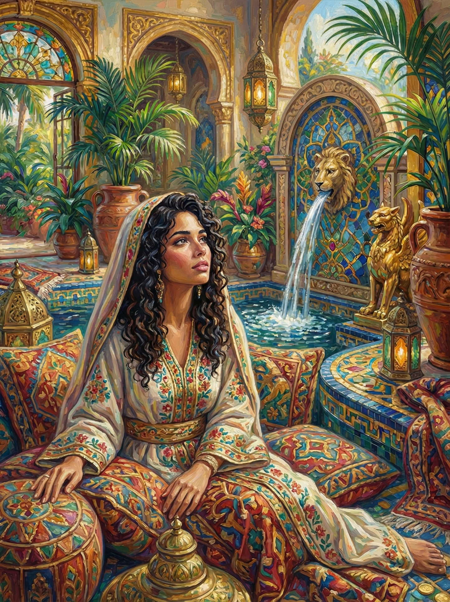 Ornate Eastern Sanctuary (80 Colors)