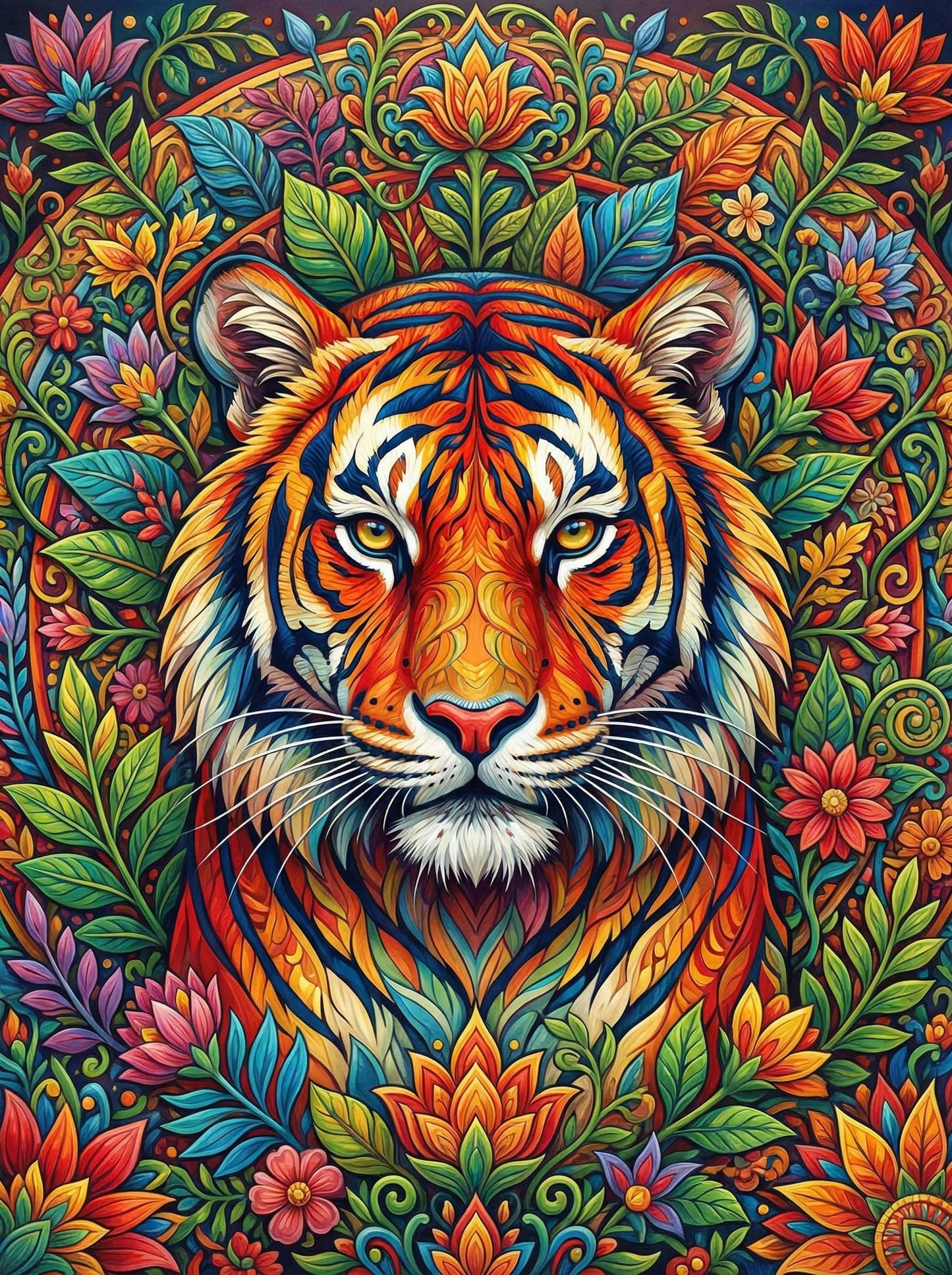 Ornate Tiger Jungle (120 Colors)