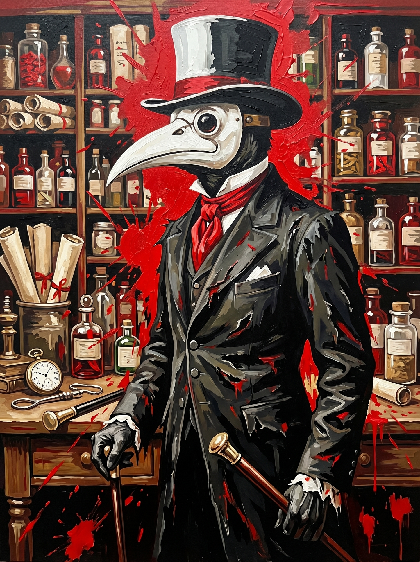 Plague Doctor Apothecary (80 Colors)