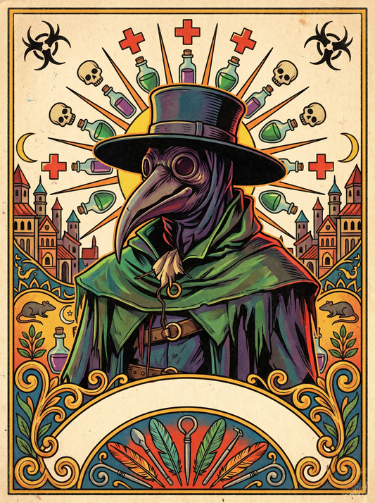 Plague Doctor Tarot (80 Colors)