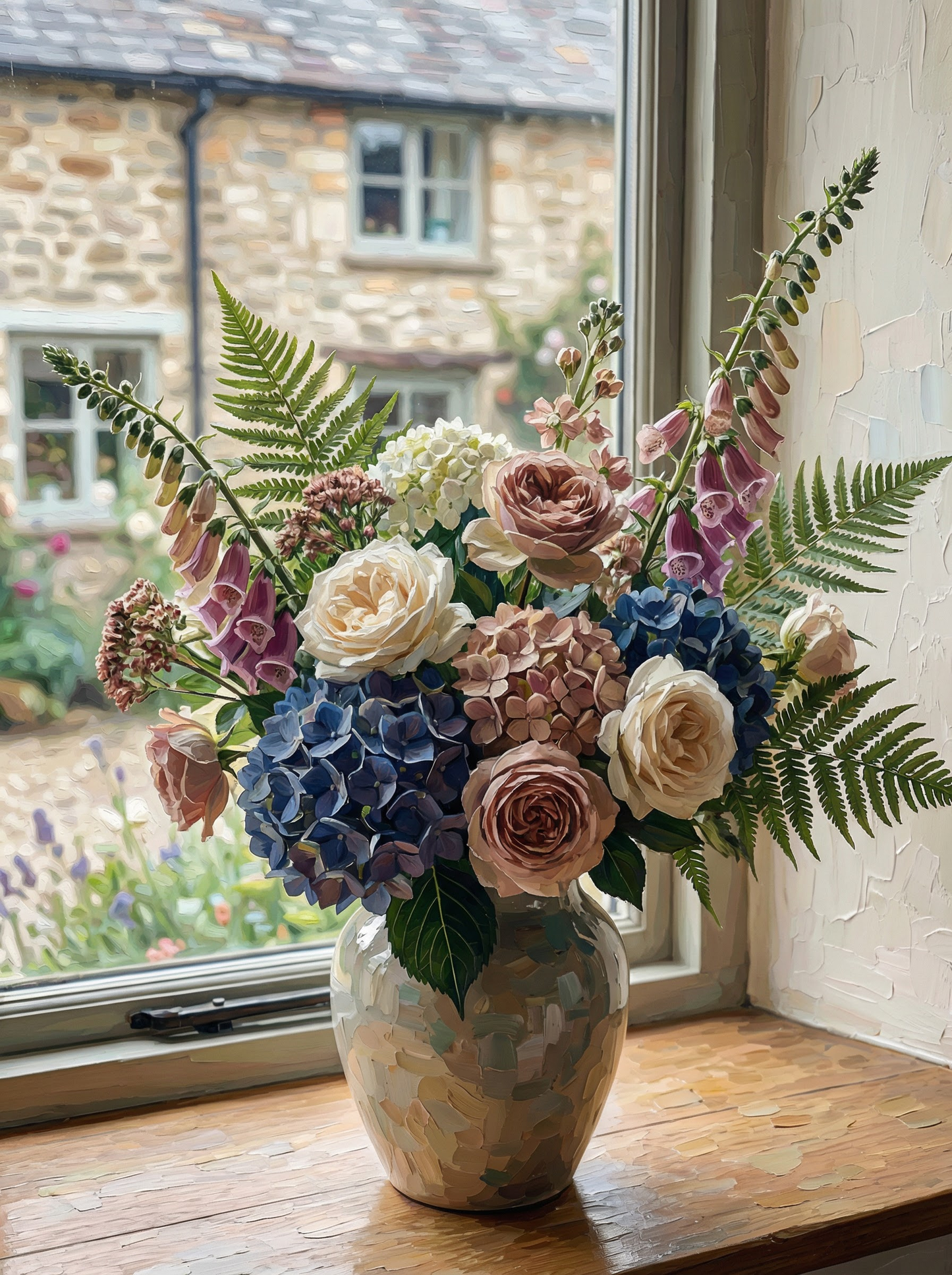 Porcelain Afternoon Arrangement (120 Colors)