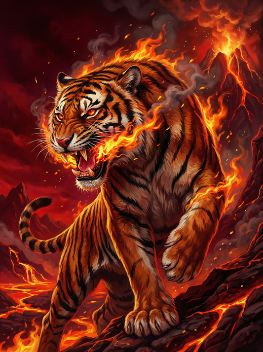 Tiger, Unextinguished (120 Colors)