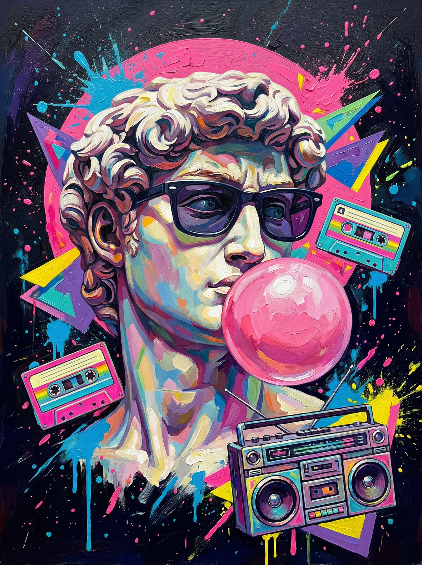 Retro Statue Bubblegum (80 Colors)