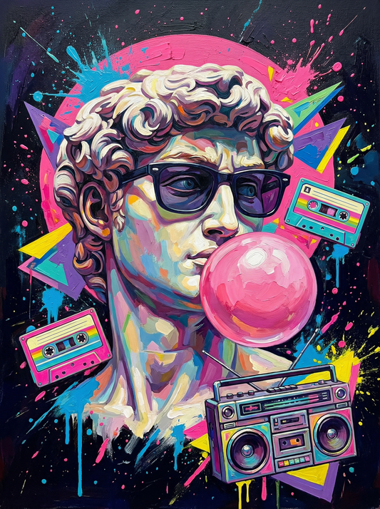 Retro Statue Bubblegum (80 Colors)