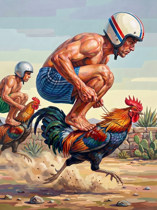 Rooster Racing Riders (80 Colors)