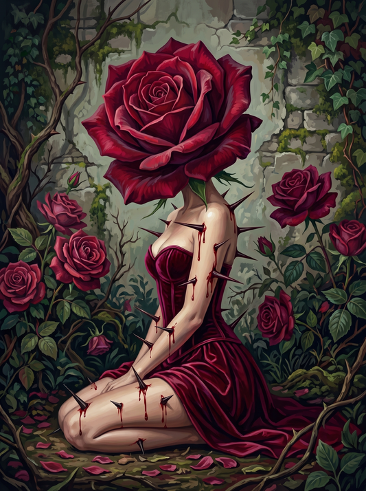 Rose Head Thorn Woman (120 Colors)