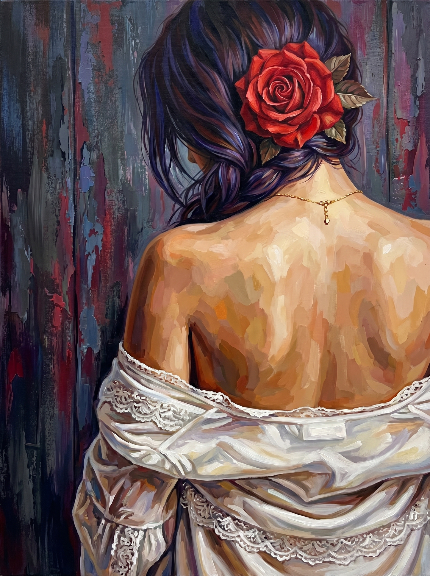 Rose In Her Hair (120 Colors)