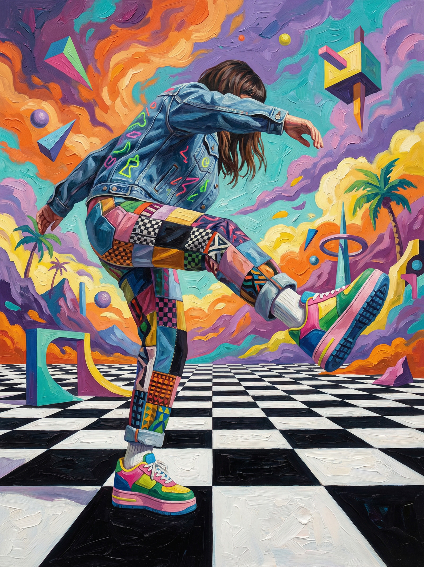 One Foot in Another Dimension (120 Colors)