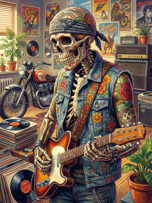 Skeleton Rock Rebel (120 Colors)