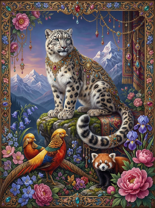 Snow Leopard Pheasant Panda (120 Colors)