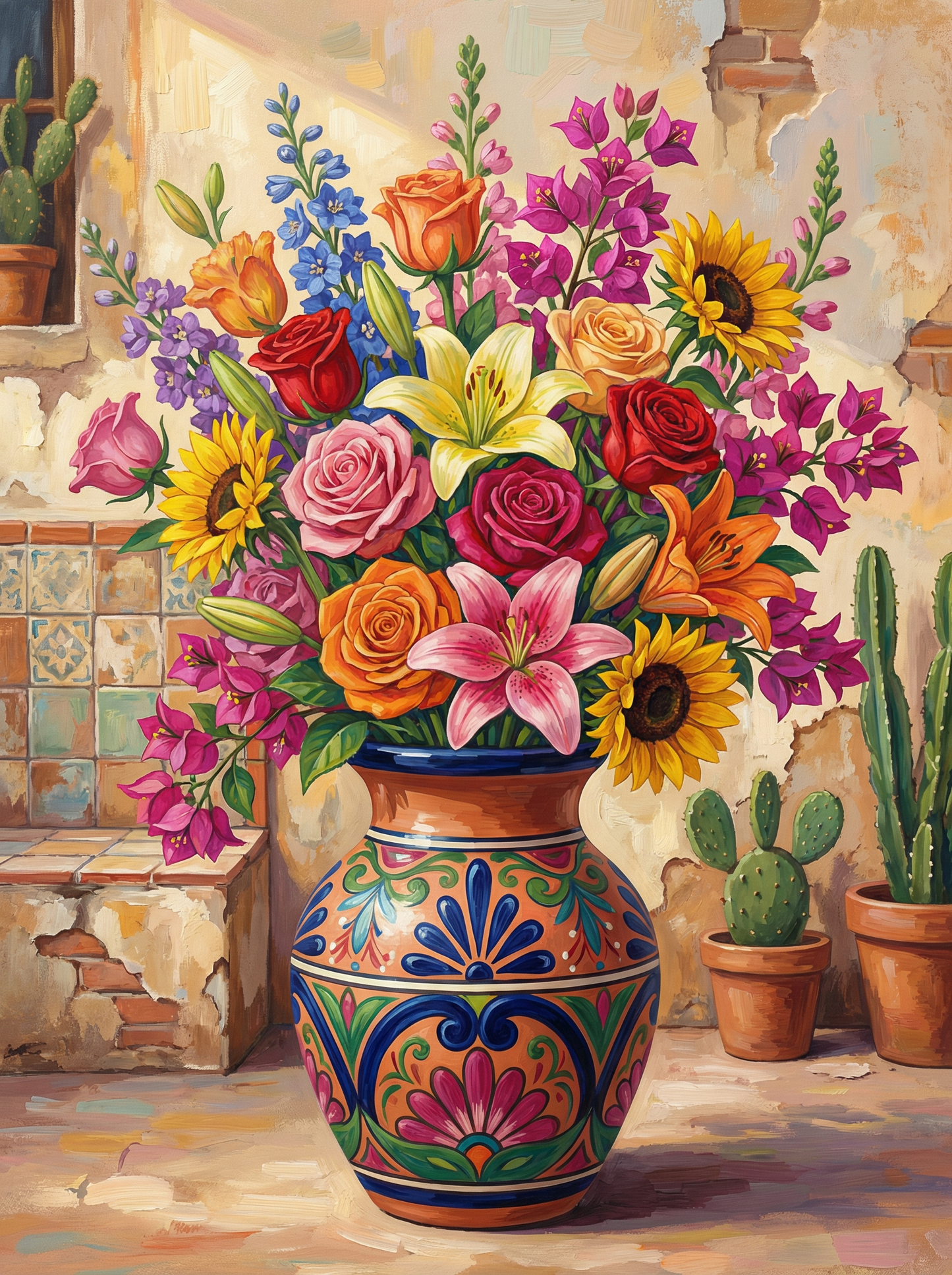Southwestern Desert Blooms (120 Colors)