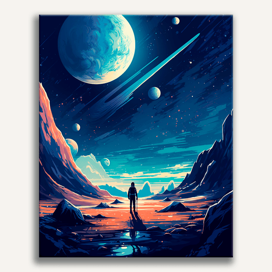 5 Magpies - Paint By Numbers Cities