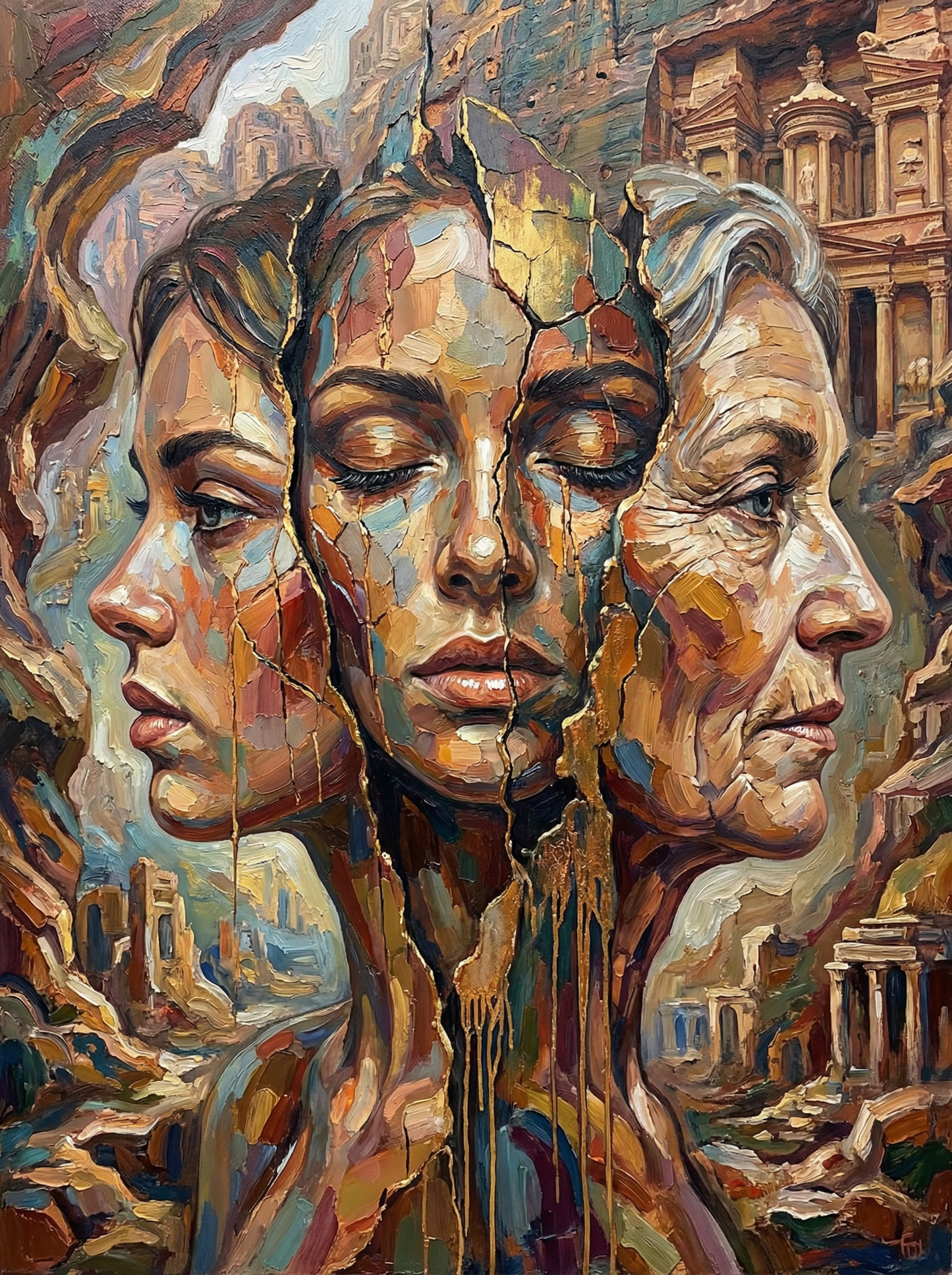Three Faces Architecture (80 Colors)