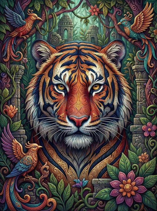 Tiger Temple Garden (80 Colors)