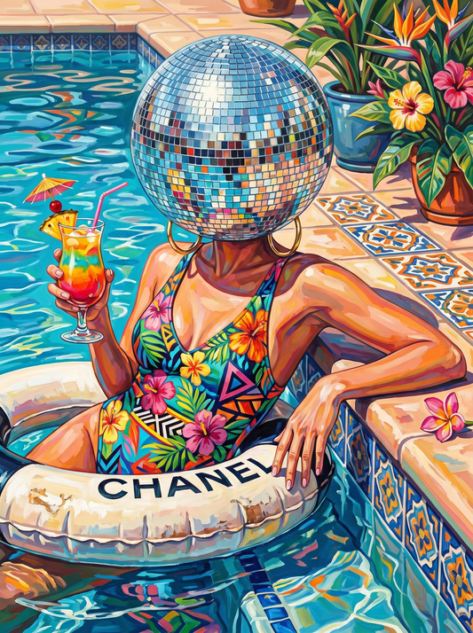 Tropical Disco Poolside Diva (120 Colors)