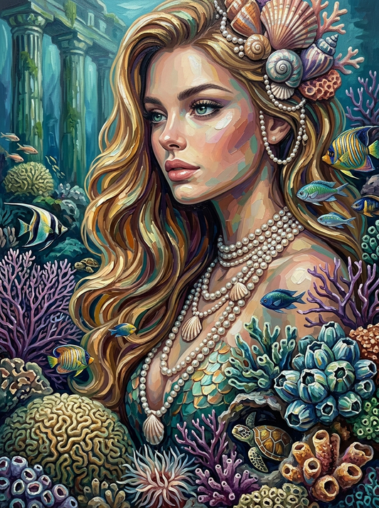 Underwater Mermaid Paradise (120 Colors)