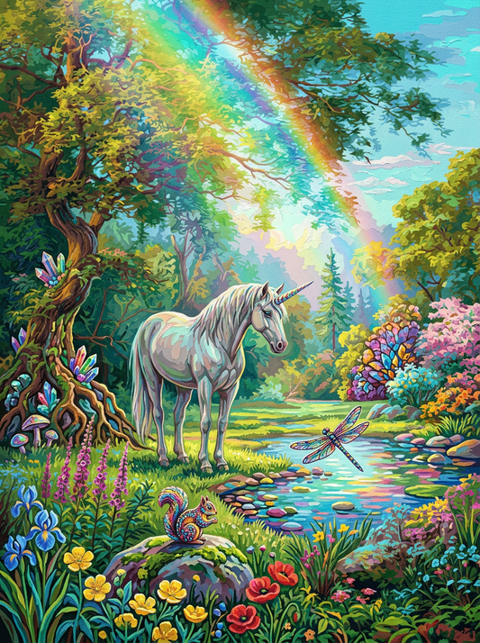 Unicorn Rainbow Forest (80 Colors)