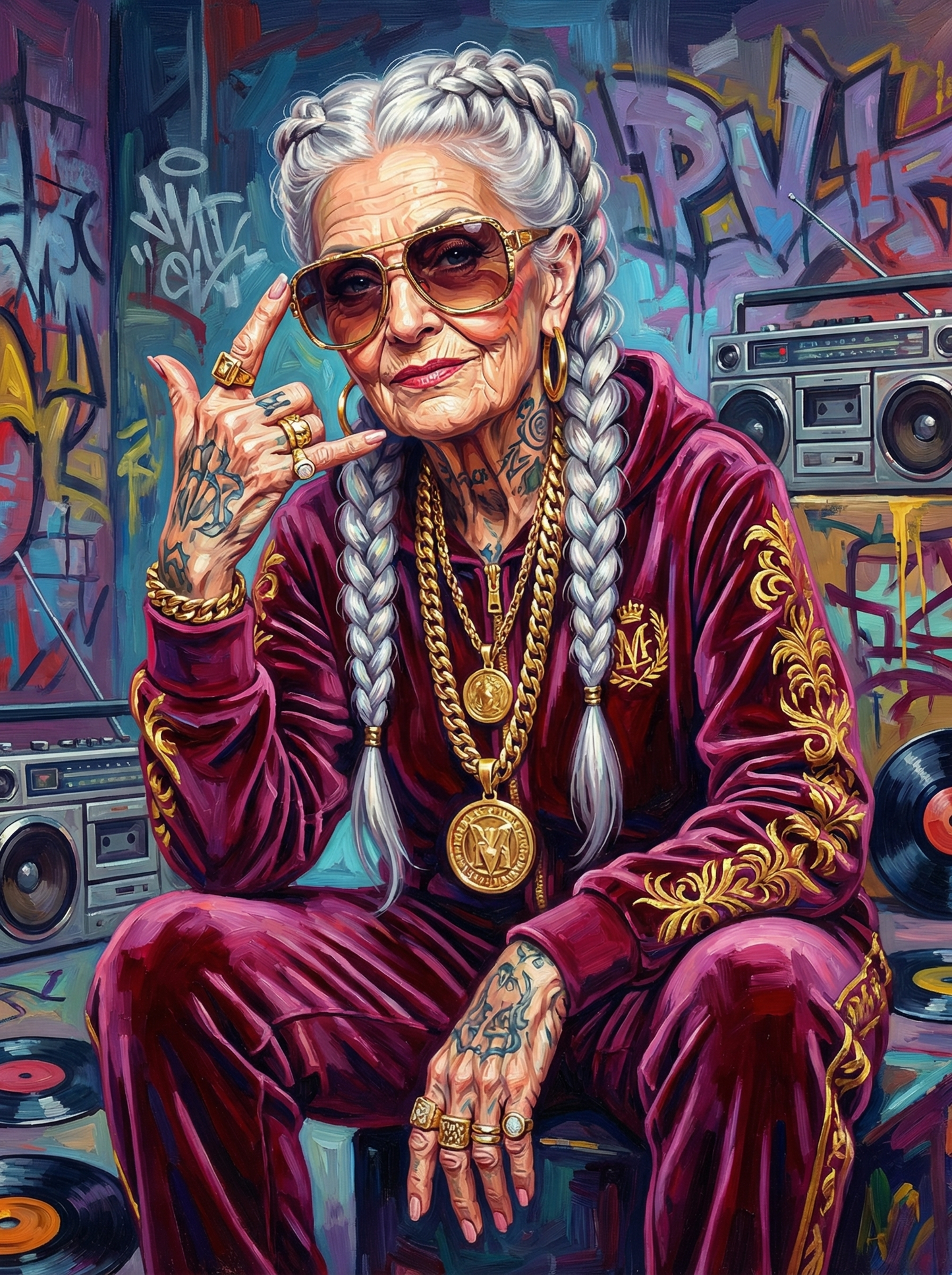 Urban Cool Velvet Pose (80 Colors)