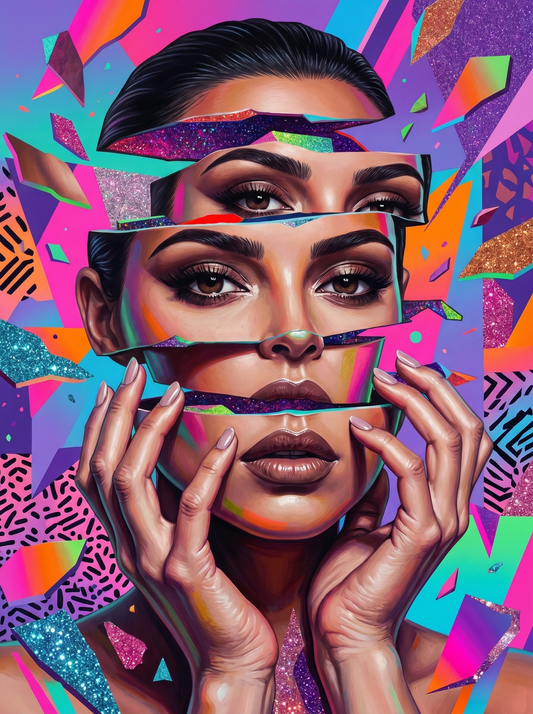 Vibrant Contemporary Woman (120 Colors)