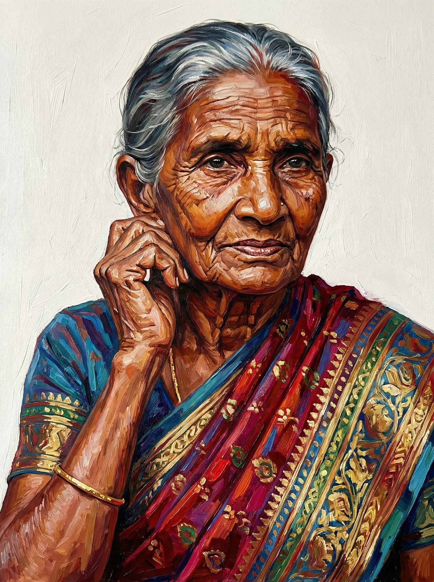 Wise Woman Contemplation (80 Colors)
