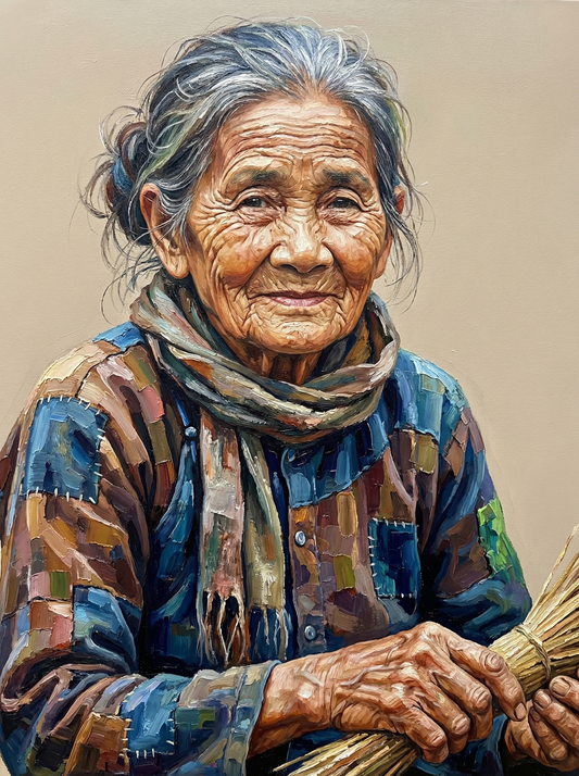 Wise Woman Smile (80 Colors)