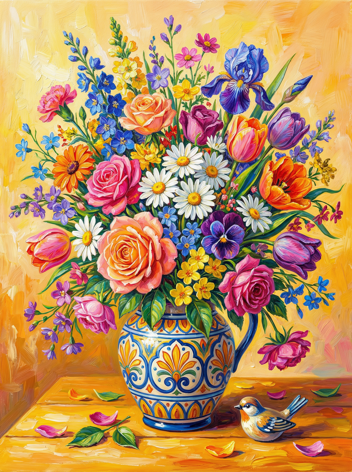 Yellow Garden Song (120 Colors)